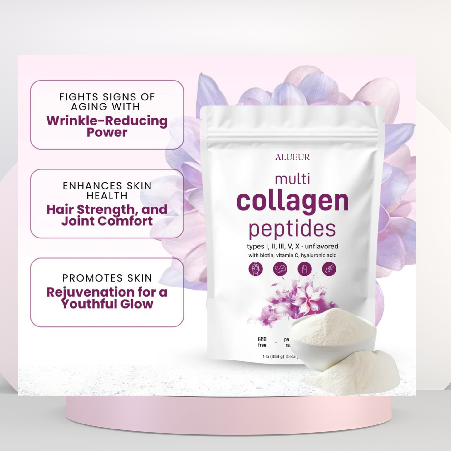 Multi Collagen Peptide + Free Bio Collagen Mask Gift