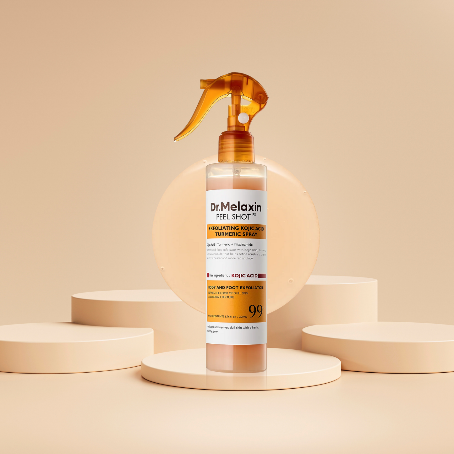 Peel Shot Kojic Acid Turmeric Duo Spay + Serum