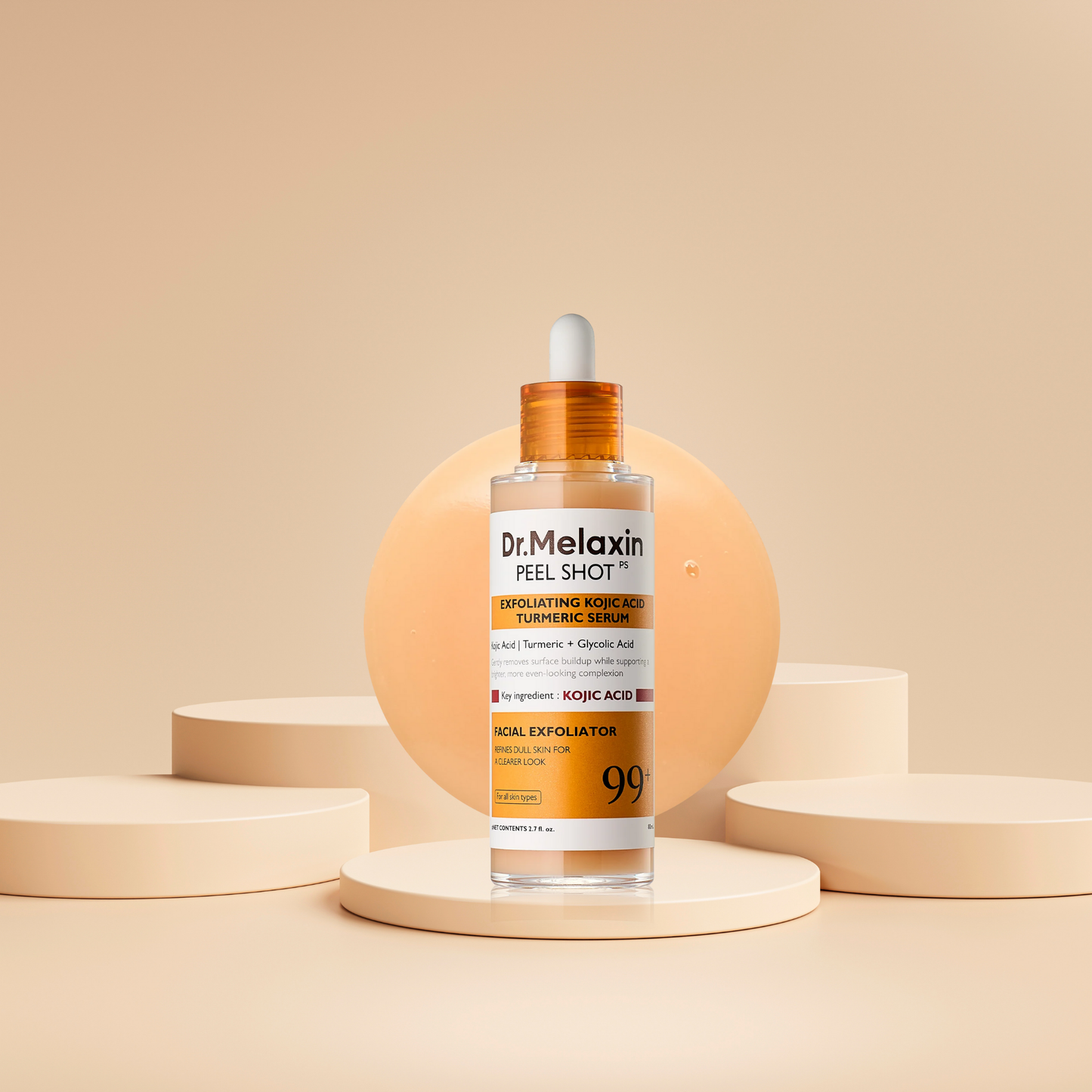 Peel Shot Kojic Acid Turmeric Duo Spay + Serum