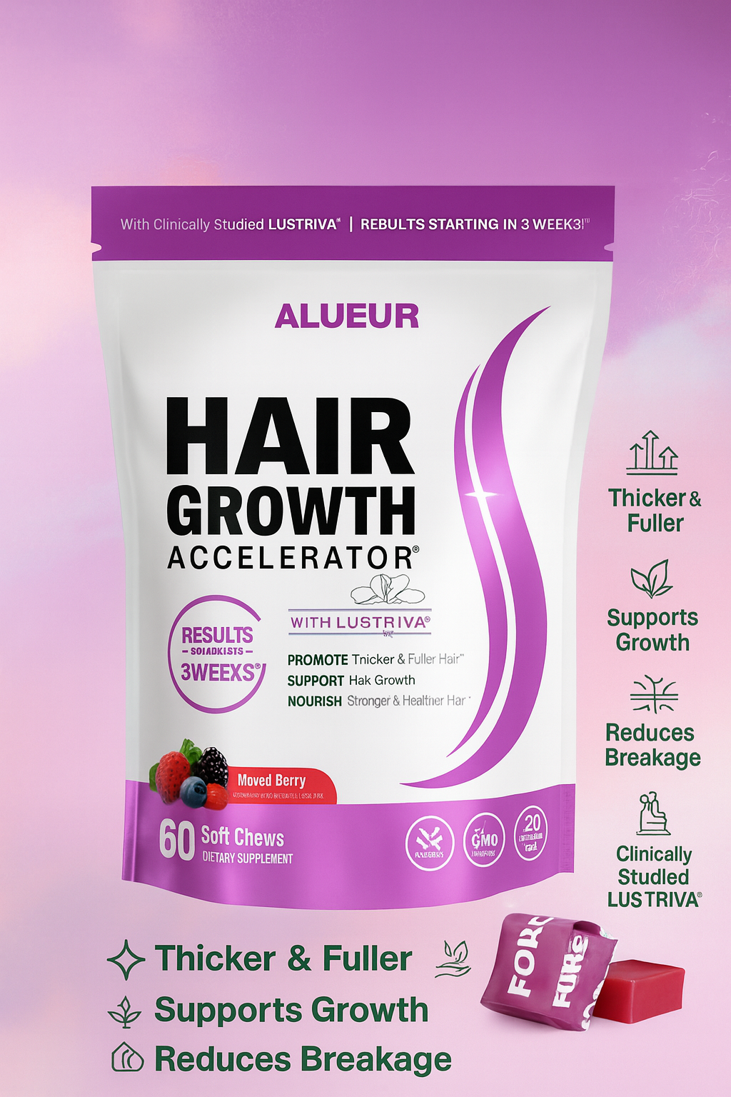 Hair Growth Accelerator Soft Chews