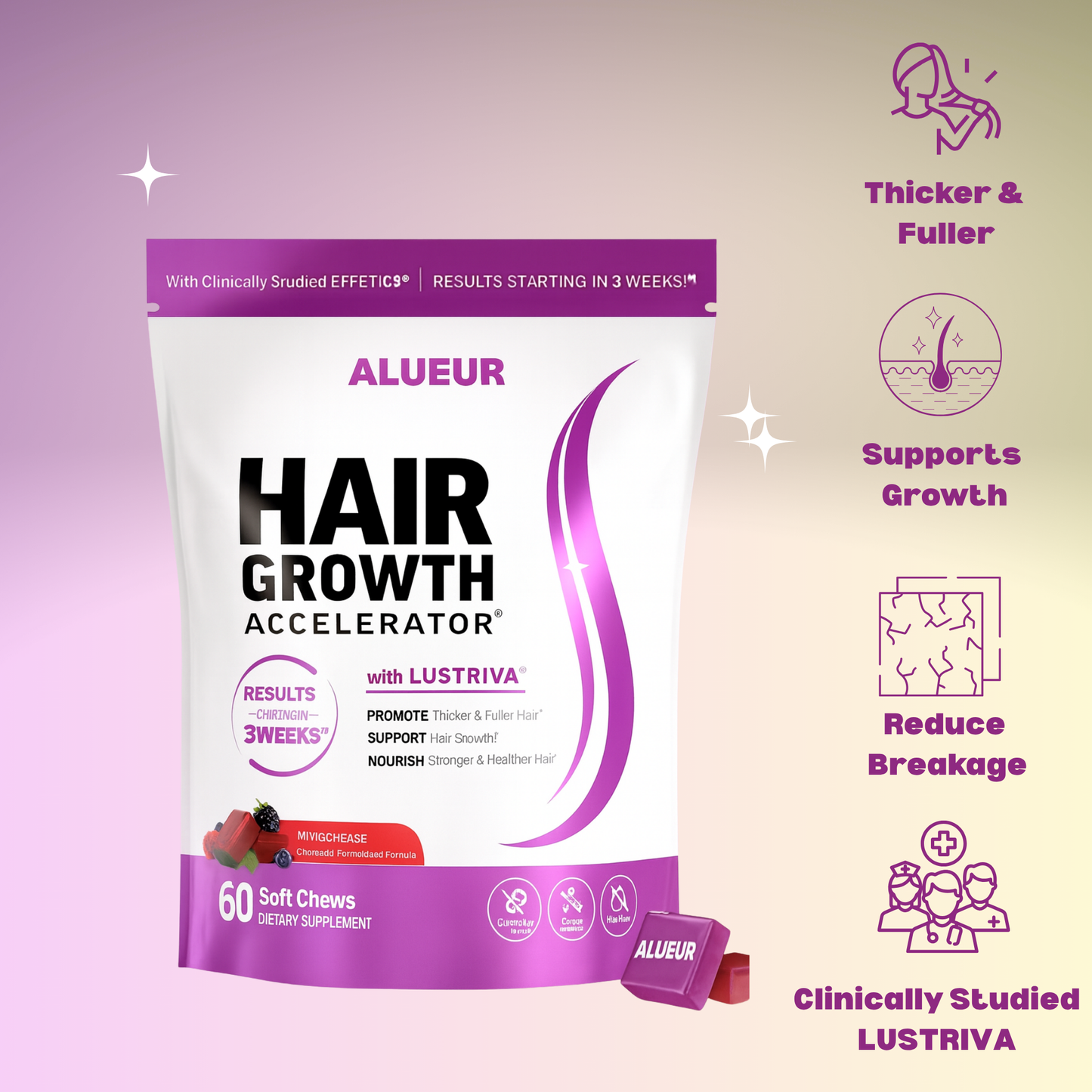 Hair Growth Accelerator Soft Chews