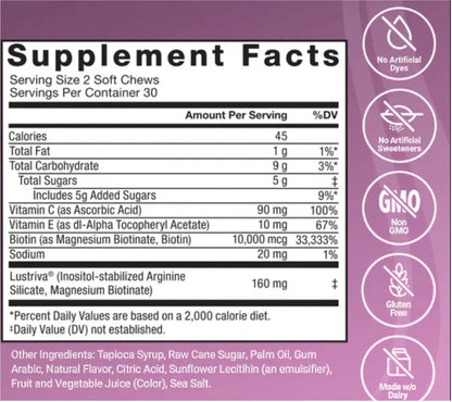 Hair Growth Accelerator Soft Chews